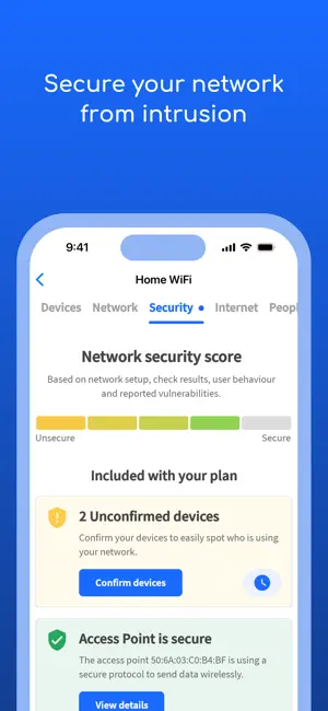 Fing security alerts