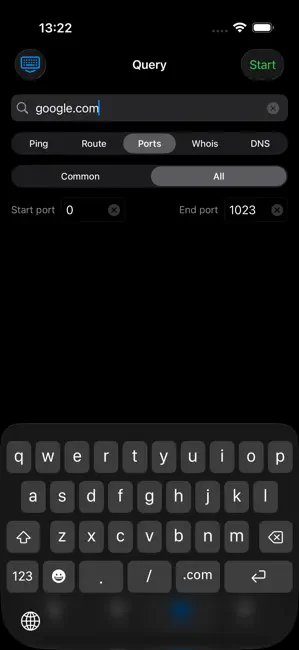 Network Analyzer traceroute