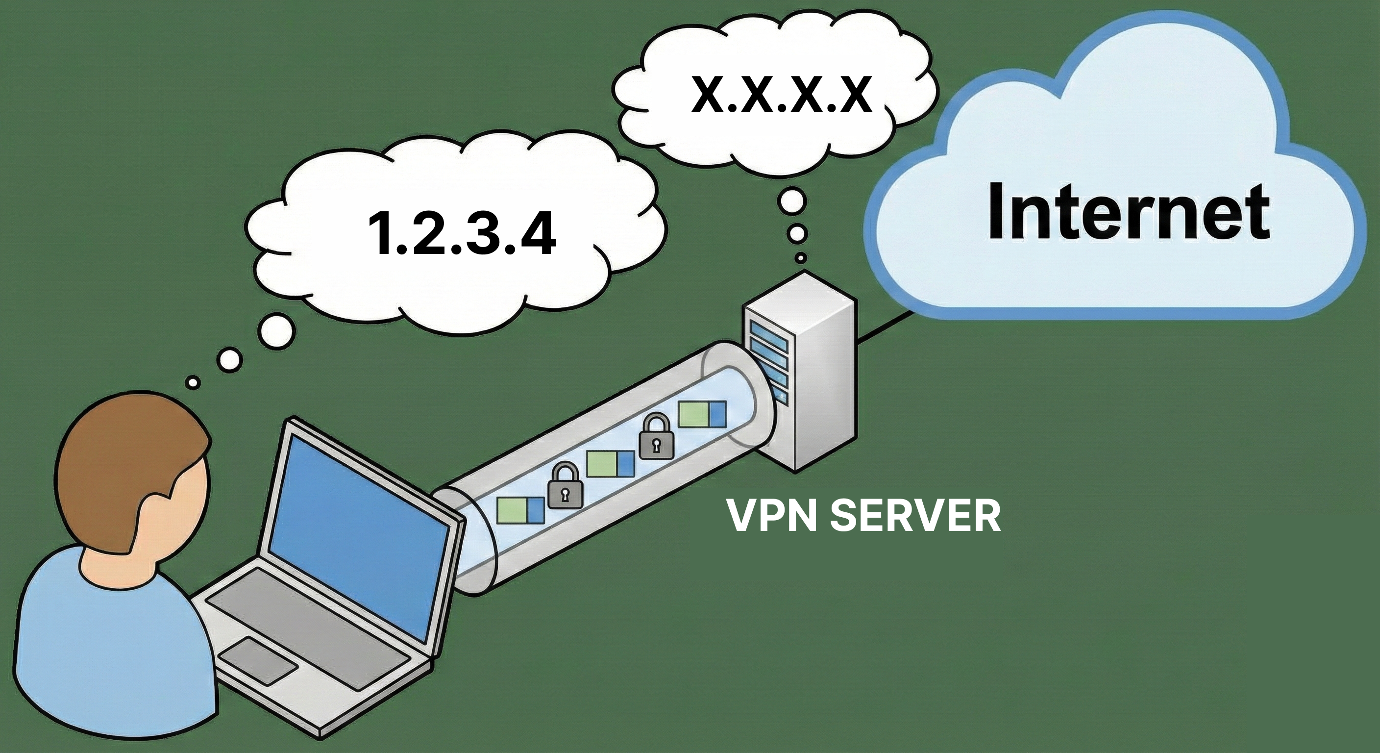 How VPN Works - With VPN